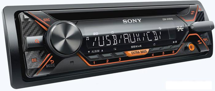 CD/MP3-магнитола Sony CDX-G1201U - фото