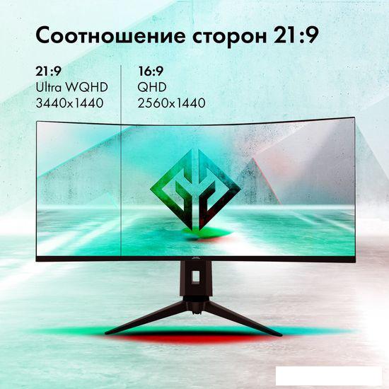 Игровой монитор GMNG GM-34C11W - фото