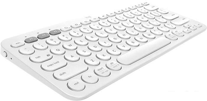 Клавиатура Logitech Multi-Device K380 Bluetooth (белый) - фото