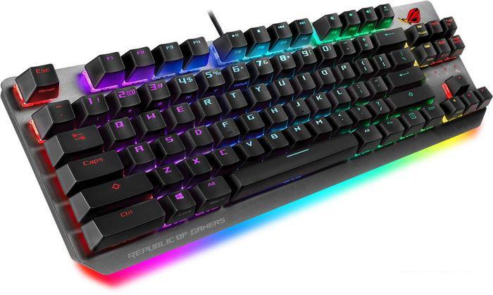 Клавиатура ASUS ROG Strix Scope NX TKL (ASUS ROG NX Red) - фото