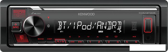 Автомагнитола Kenwood KMM-BT205 - фото