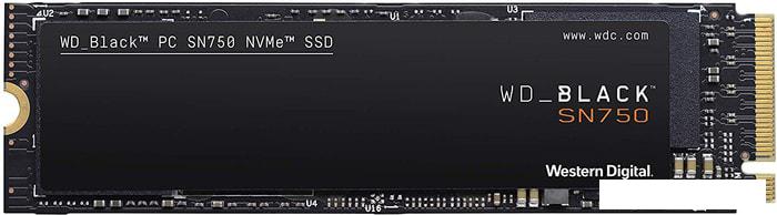 SSD WD Black SN750 4TB WDS400T3X0C - фото