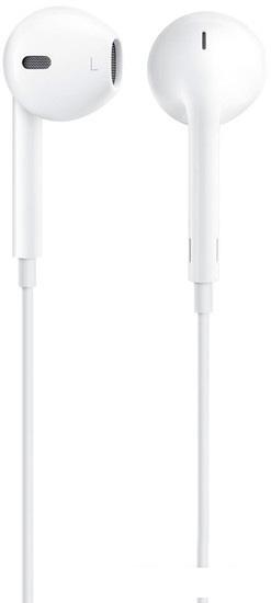 Наушники с микрофоном Apple EarPods with Remote and Mic (MD827) - фото