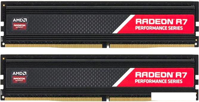 Оперативная память AMD Radeon R7 Performance 2x16GB DDR4 PC4-19200 R7S432G2400U2K - фото