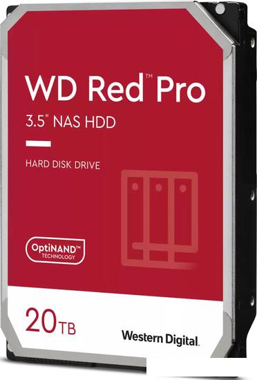 Жесткий диск WD Red Pro 20TB WD201KFGX - фото