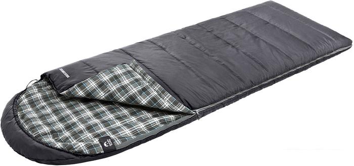 Спальный мешок Jungle Camp Dublin Comfort (левая молния, серый) - фото