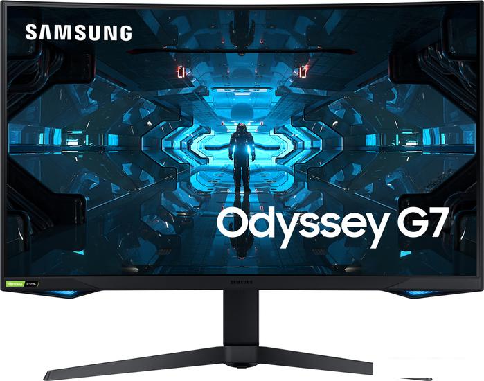 Игровой монитор Samsung Odyssey G7 LC32G75TQSPXEN - фото