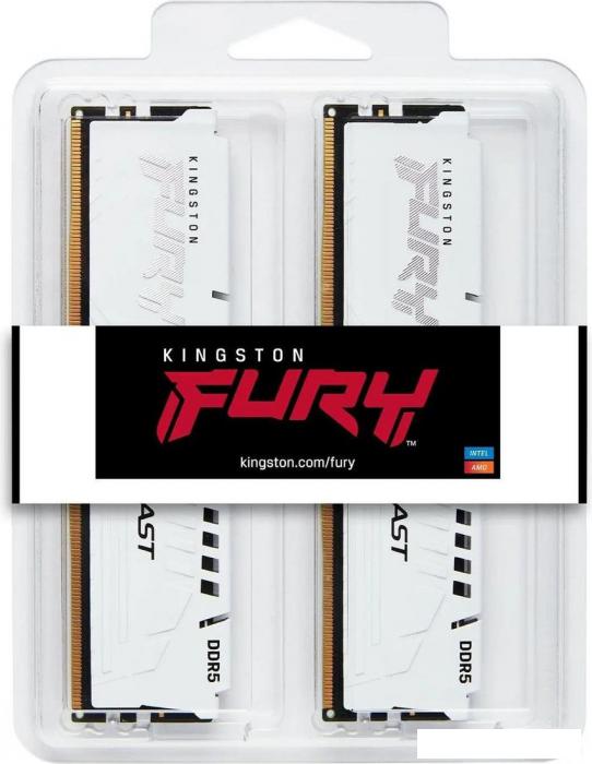 Оперативная память Kingston FURY Beast 2x16ГБ DDR5 5200 МГц KF552C36BWEK2-32 - фото