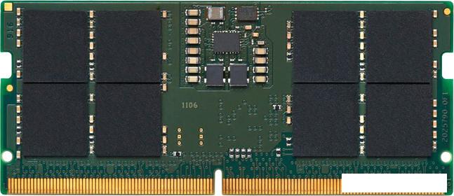 Оперативная память Kingston 16ГБ DDR5 SODIMM 4800 МГц KCP548SS8-16 - фото