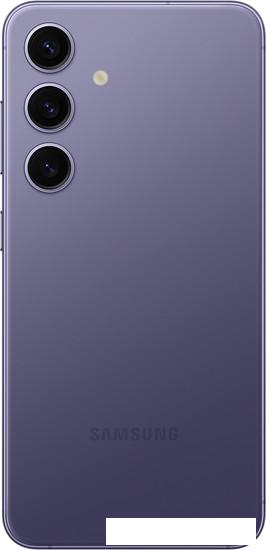 Смартфон Samsung Galaxy S24 8GB/128GB SM-S921B Exynos (фиолетовый) + наушники Samsung Galaxy Buds2 Pro - фото