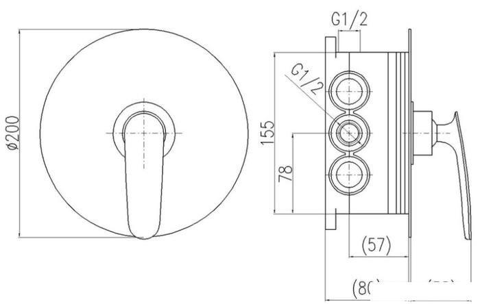 Смеситель Slezak RAV Тигрис TG183BOX - фото