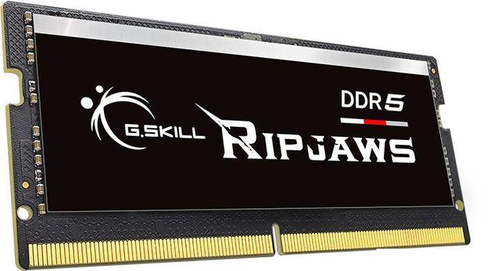 Оперативная память G.Skill Ripjaws 16ГБ DDR5 SODIMM 4800 МГц F5-4800S3434A16GX1-RS - фото