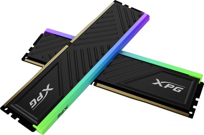 Оперативная память ADATA XPG Spectrix D35G RGB 16ГБ DDR4 3600 МГц AX4U360016G18I-SBKD35G - фото