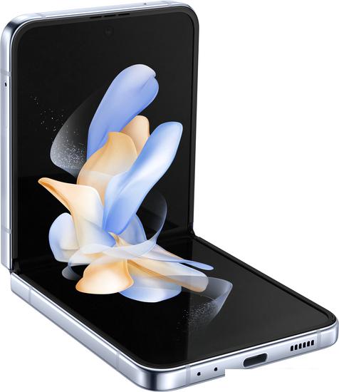 Смартфон Samsung Galaxy Z Flip4 8GB/256GB (синий) - фото