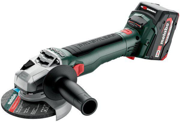 Угловая шлифмашина Metabo W 18 LT BL 11-125 613052510 (с 2-мя АКБ, кейс) - фото