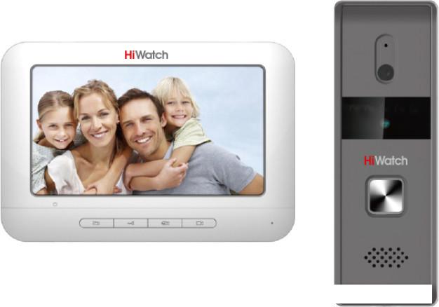 Комплект видеодомофона HiWatch DS-D100KF - фото