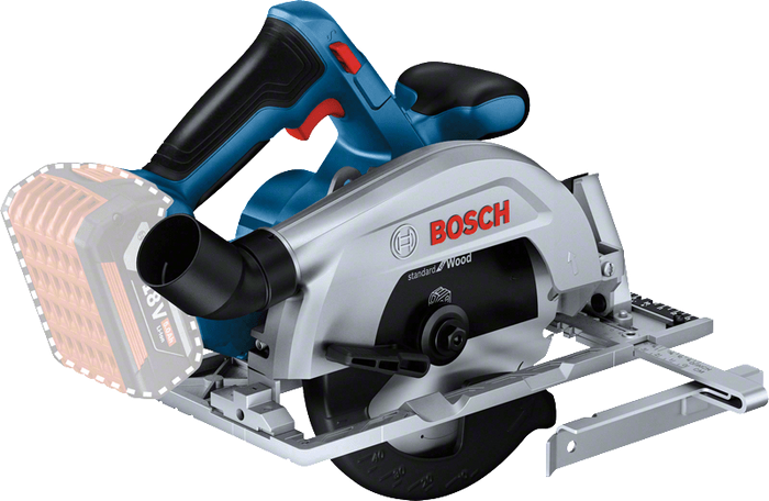 Дисковая (циркулярная) пила Bosch GKS 185-LI Professional 06016C1223 (с 1-м АКБ) - фото