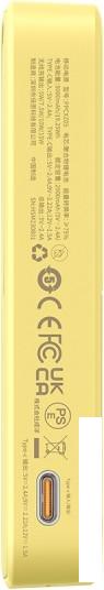 Внешний аккумулятор Baseus MagPro Magnetic Bracket Wireless Fast-Charging Power Bank 20W 5000mAh (желтый) - фото
