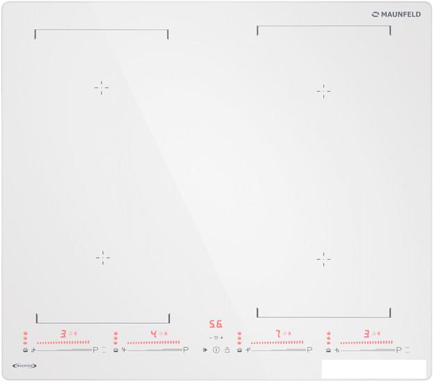 Варочная панель MAUNFELD CVI604SBEXWH Inverter - фото
