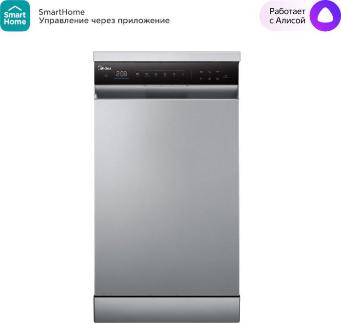 Отдельностоящая посудомоечная машина Midea MFD45S350Si - фото