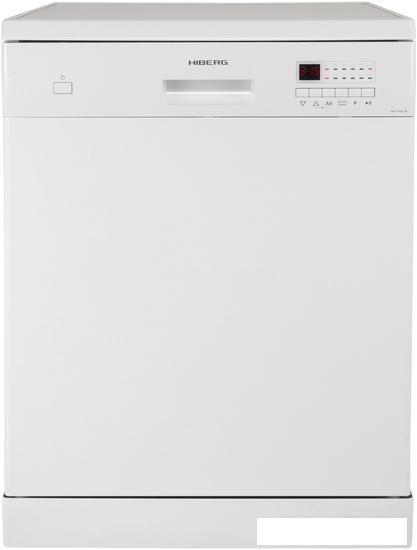 Отдельностоящая посудомоечная машина Hiberg F68 1430 W - фото