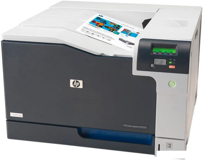 Принтер HP Color LaserJet Professional CP5225dn (CE712A) - фото