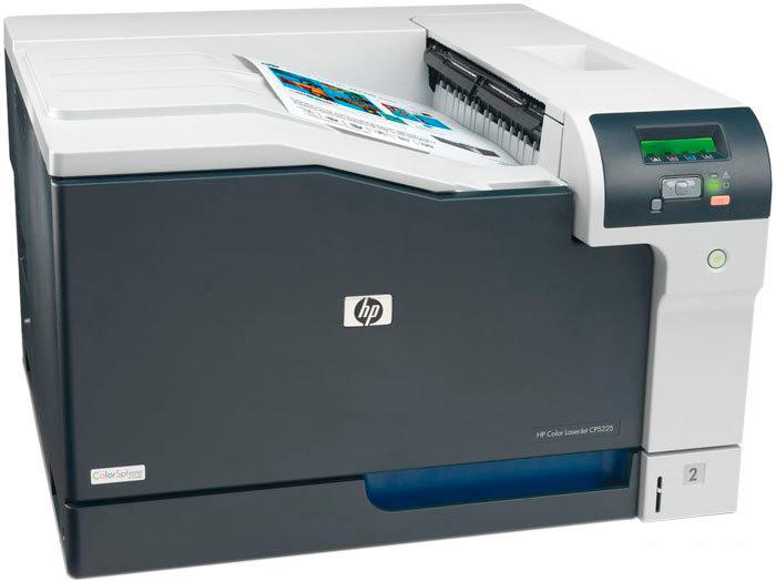 Принтер HP Color LaserJet Professional CP5225n (CE711A) - фото