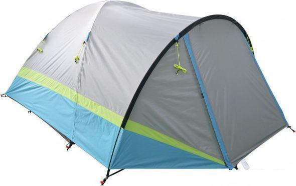 Треккинговая палатка Norfin Martti 4 (серый/голубой) - фото
