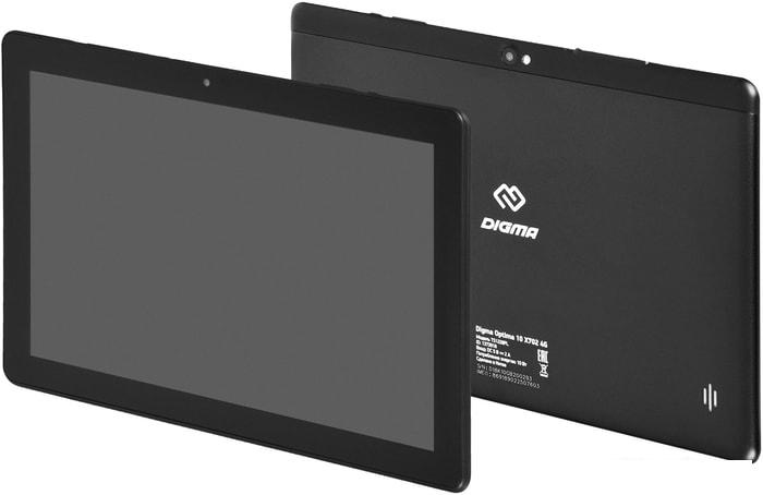 Планшет Digma Optima 10 X702 TS1228PL 32GB 4G (черный) - фото