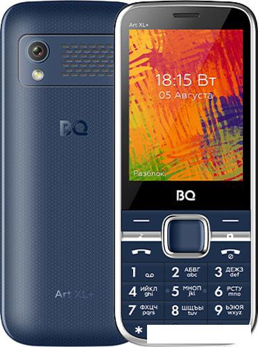 Мобильный телефон BQ-Mobile BQ-2838 Art XL+ (синий) - фото