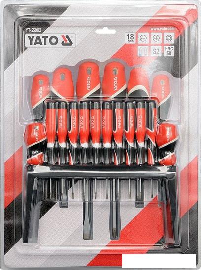 Набор отверток Yato YT-25982 (18 предмет) - фото