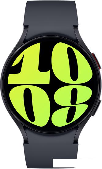 Умные часы Samsung Galaxy Watch6 44 мм (графит) - фото