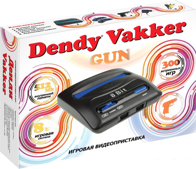 Игровая приставка Dendy Vakker (300 игр) - фото