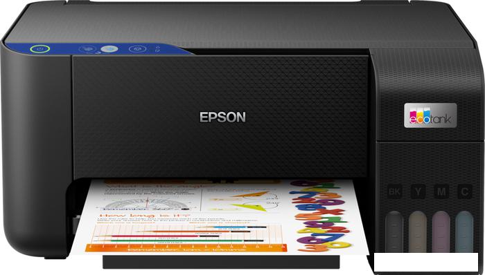 МФУ Epson EcoTank L3211 (ресурс стартовых контейнеров 6500/8100, контейнер 003) - фото