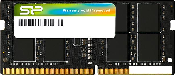 Оперативная память Silicon-Power 16ГБ DDR4 SODIMM 3200 МГц SP016GBSFU320X02 - фото