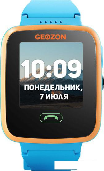 Умные часы Geozon Aqua (голубой) - фото