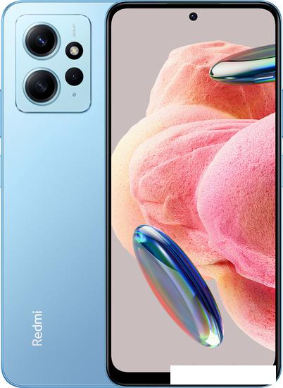 Смартфон Xiaomi Redmi Note 12 6GB/128GB с NFC международная версия (ледяной синий) - фото