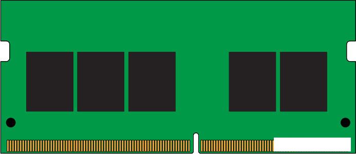 Оперативная память Kingston 8ГБ DDR4 SODIMM 3200 МГц KSM32SES8/8MR - фото