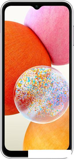 Смартфон Samsung Galaxy A14 SM-A145F/DSN 4GB/64GB (серебристый) - фото