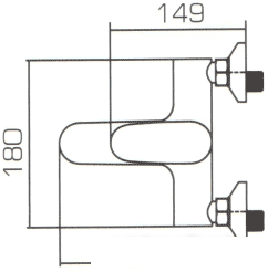 Смеситель Bravat Pure F6105161C-01 - фото