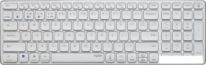 Клавиатура Rapoo E9700M (белый) - фото