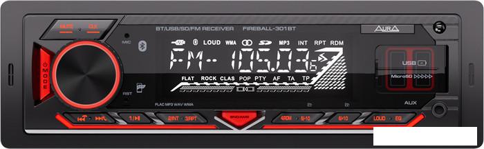 USB-магнитола Aura Fireball-301BT - фото