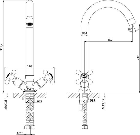 Смеситель Lemark Promotion LM6045C - фото