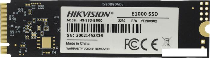 SSD Hikvision E1000 256GB HS-SSD-E1000-256G - фото