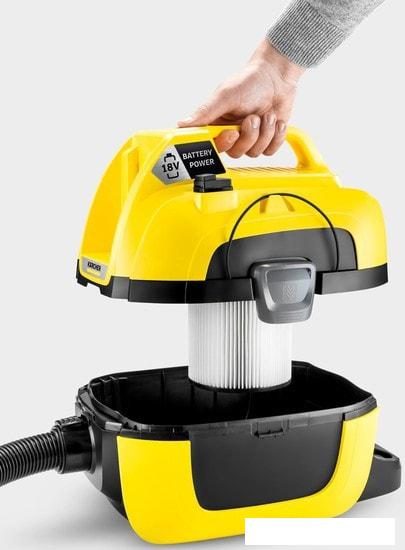 Пылесос Karcher WD 1 Compact Battery 1.198-300.0 - фото