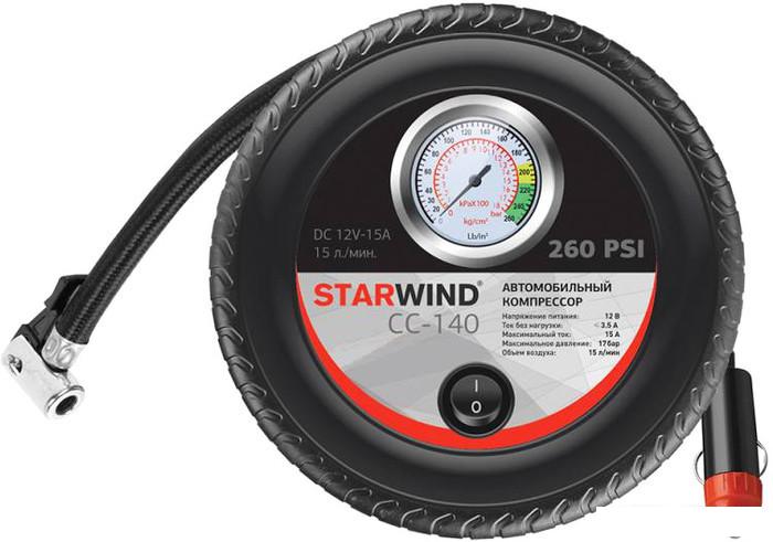 Автомобильный компрессор StarWind CC-140 - фото