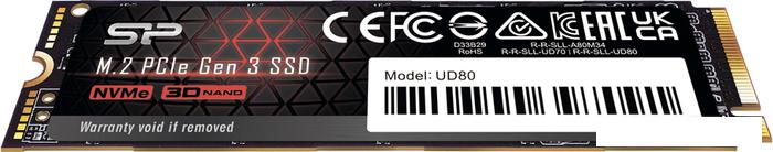 SSD Silicon-Power UD80 250GB SP250GBP34UD8005 - фото