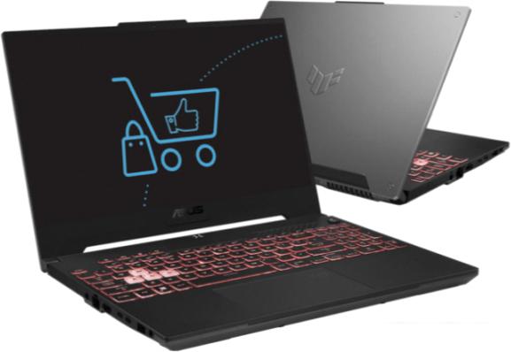 Игровой ноутбук ASUS TUF Gaming A15 FA507RR-HQ007 - фото