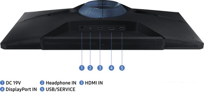 Игровой монитор Samsung Odyssey G3 LS27AG302NIXCI - фото