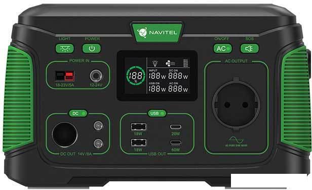 Портативная зарядная станция NAVITEL NS500 - фото